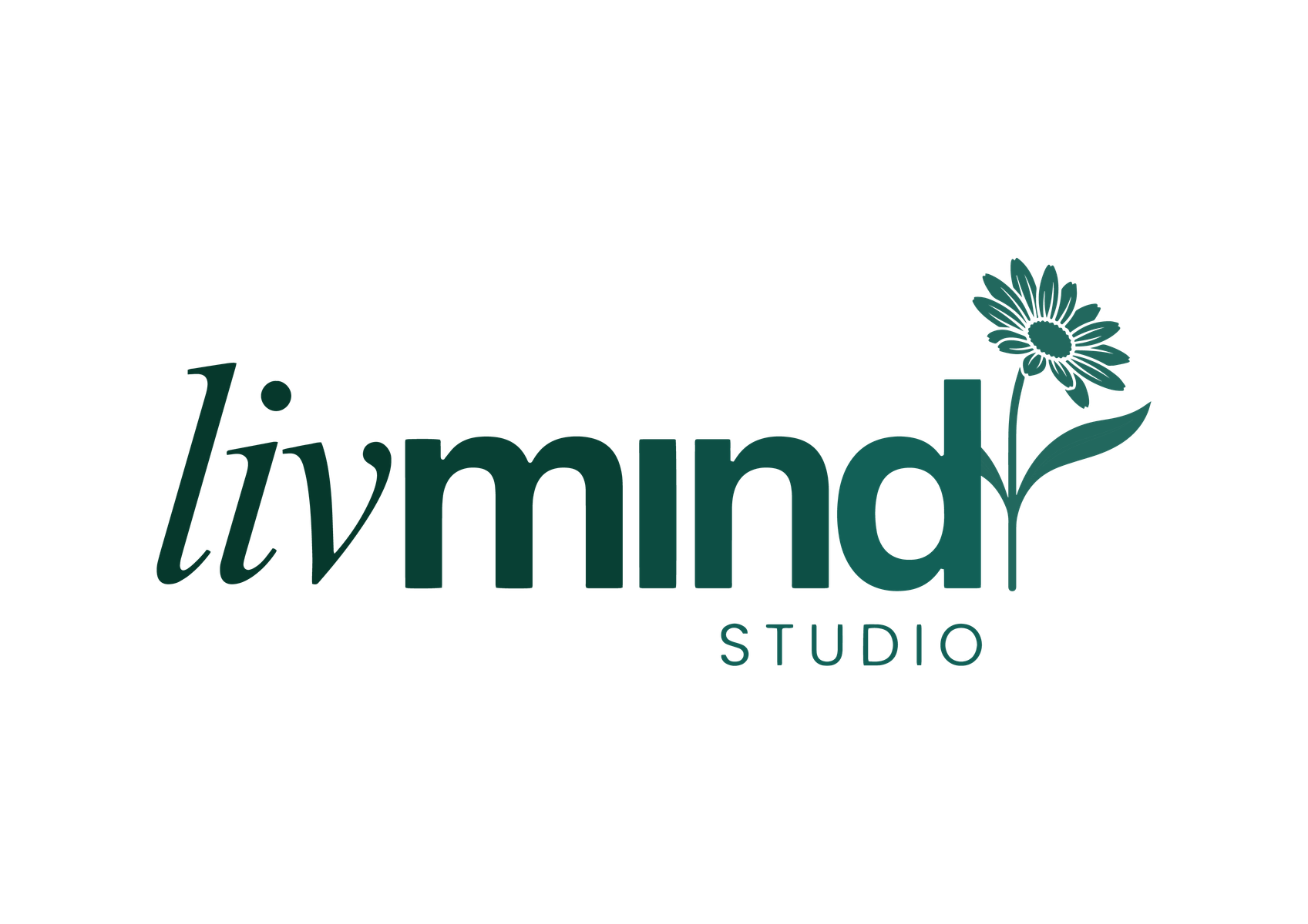 Interior studio Livmind — ruang terapi yang tenang di Pontianak